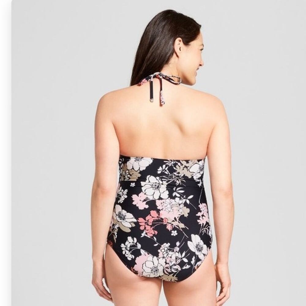 NWT Sea Angel‎ Maternity Bordeaux Blossom floral and lace one piece swimsuit XL - Picture 10 of 10